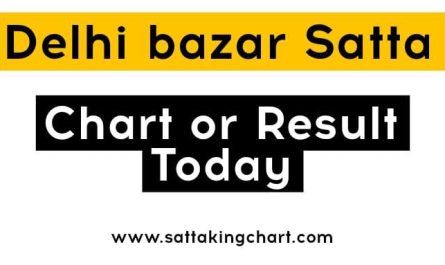Delhi Bazar Satta King | Delhi Bazar Satta Chart Result