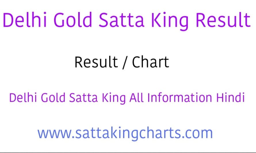 Delhi Gold Satta King