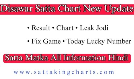 Disawar Satta Chart