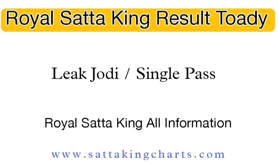 Royal Satta King | Royal Satta Result