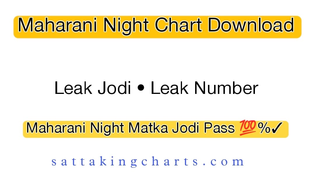 Maharani Night Chart
