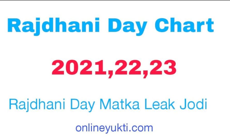 Rajdhani Day Chart