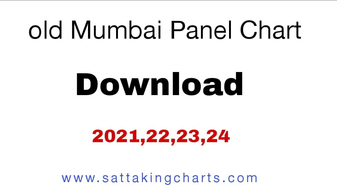 Old Mumbai Chart